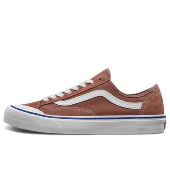 Vans Off The Wall | Decon SF Mens Size 5.5 Orange Lace Up Sneakers Low Top - Picture 3 of 14